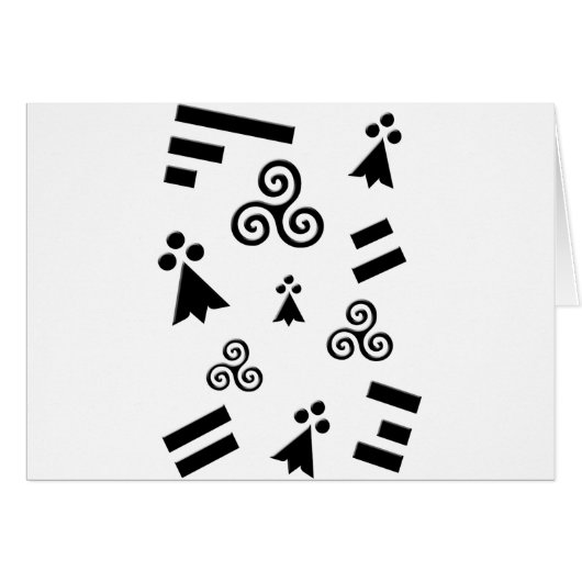 flag of Brittany Cards (Front Horizontal)