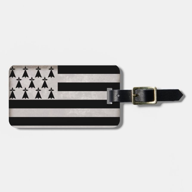 Flag of Brittany Luggage Tag (Front Horizontal)
