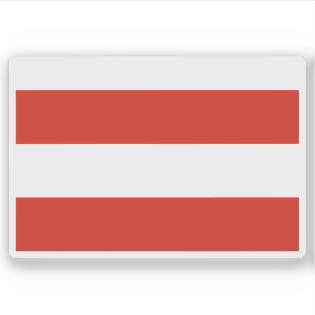 Flag of Brno, Czech Republic Sticker (Front)