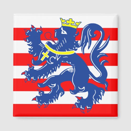 Flag of Bruges Brugge Belgium Magnet