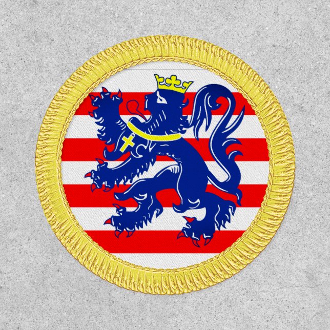 Flag of Bruges/ Brugge, Belgium Patch (Front)