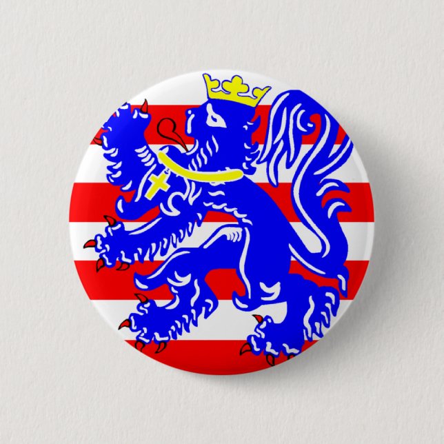 Flag of Bruges Pinback Button (Front)