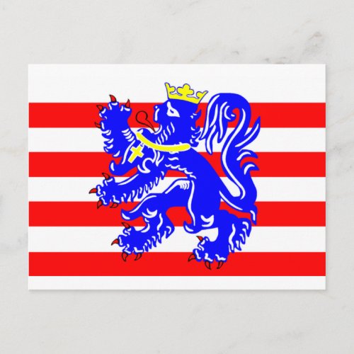 Flag of Bruges Postcard