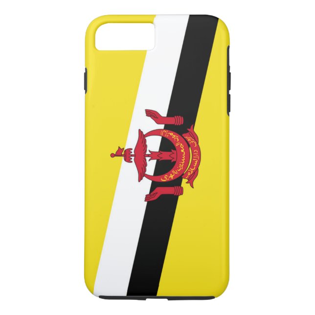 Flag of Brunei Case-Mate iPhone Case (Back)
