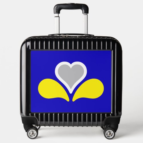 Flag of Brussels Belgium Luggage