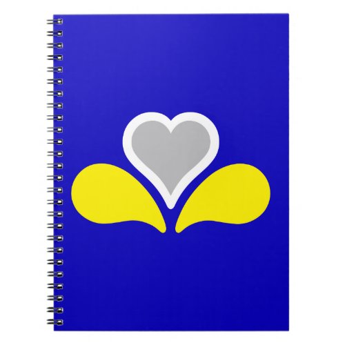 Flag of Brussels Belgium Notebook