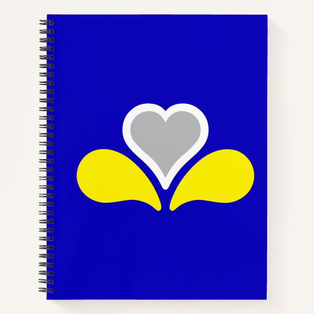 Flag of Brussels, Belgium Notebook (Front)
