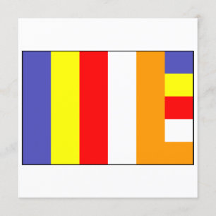 Flag of Buddhism Invitation