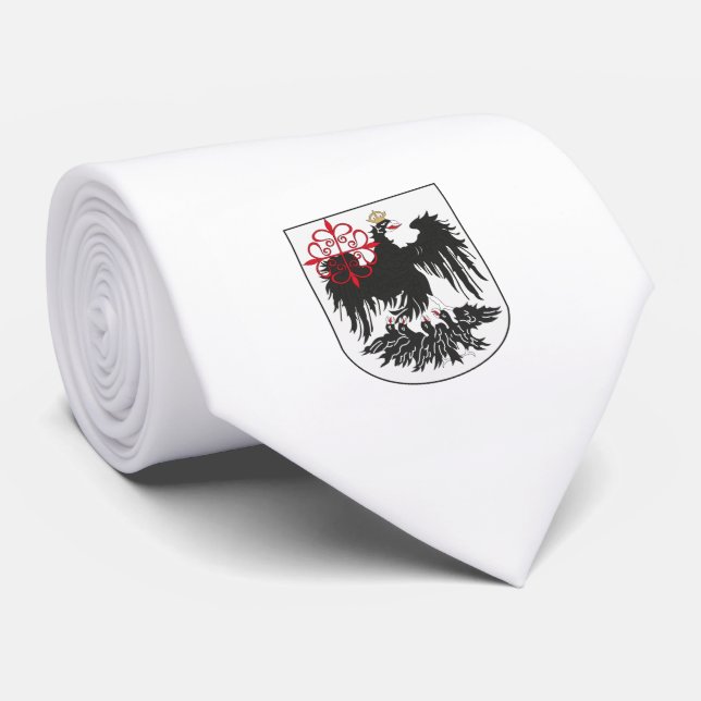 Flag of Buenos Aires (Argentina) Neck Tie (Rolled)