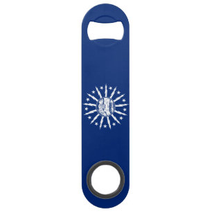 Flag of Buffalo, New York Bar Key