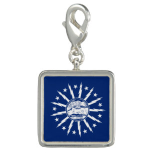 Flag of Buffalo, New York Charm