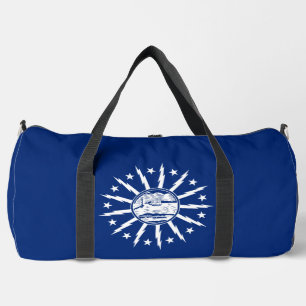 Flag of Buffalo, New York Cufflinks Duffle Bag