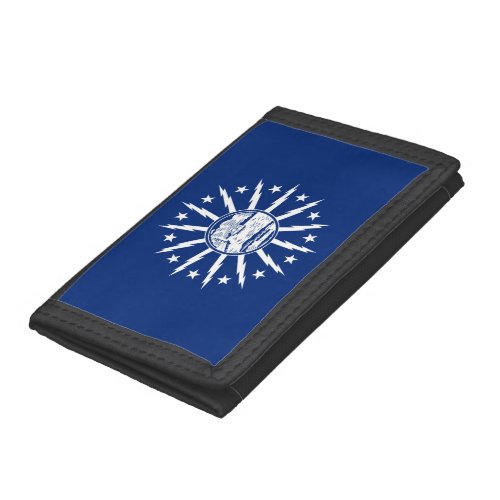 Flag of Buffalo New York Trifold Wallet