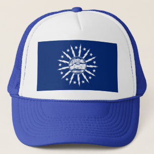 Flag of Buffalo, New York Trucker Hat