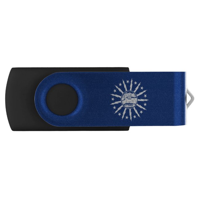 Flag of Buffalo, New York USB Flash Drive (Front)