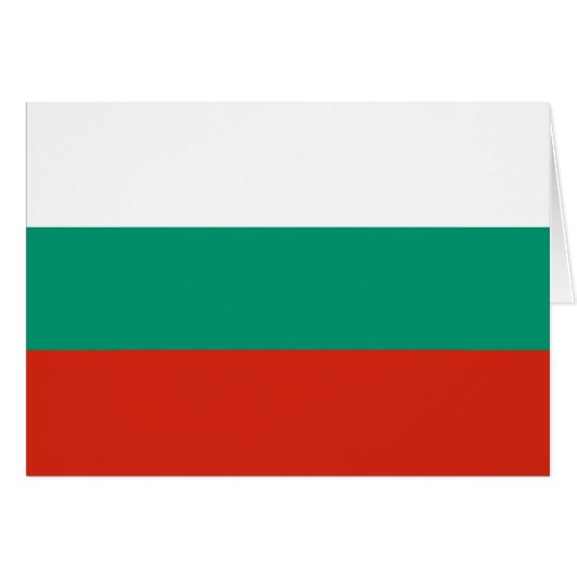 Flag of Bulgaria Cards (Front Horizontal)
