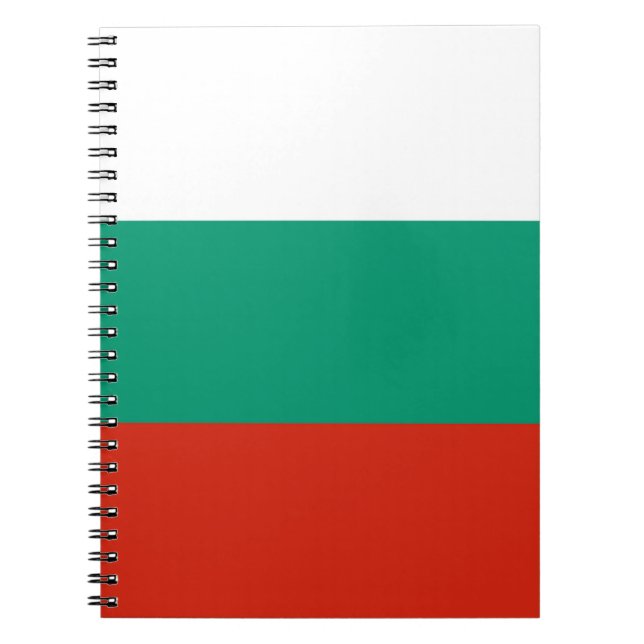 Flag of Bulgaria Notebook (Front)