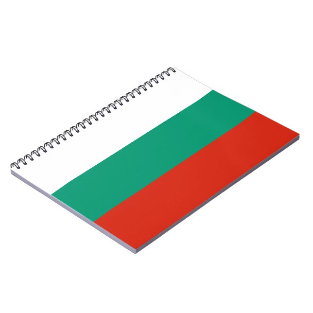 Flag of Bulgaria Notebook (Left Side)