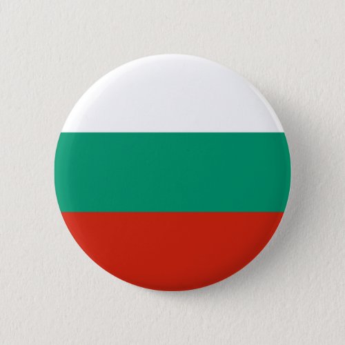 Flag of Bulgaria or Bulgarian Pinback Button