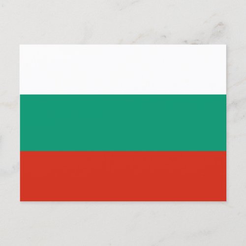 Flag of Bulgaria Postcard