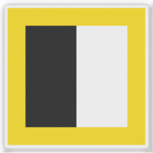 Flag of Burgdorf, Switzerland Sticker
