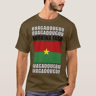 Flag of Burkina Faso T-Shirt