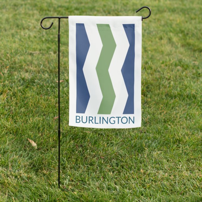 Flag of Burlington, Vermont (In SItu)
