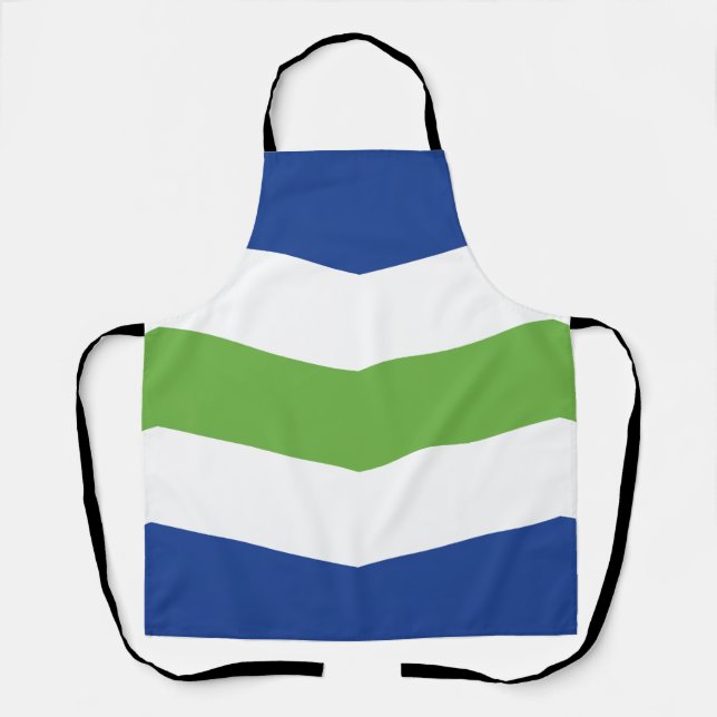 Flag of Burlington, Vermont Apron (Front)