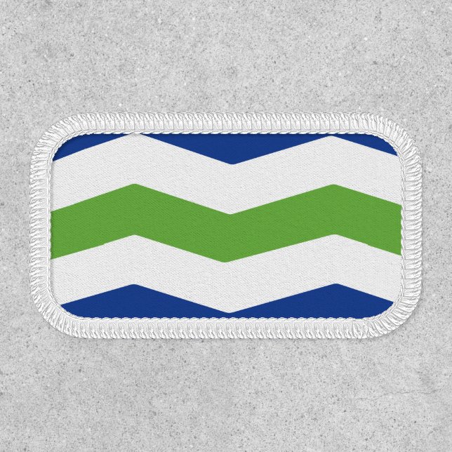 Flag of Burlington, Vermont Patch (Front)