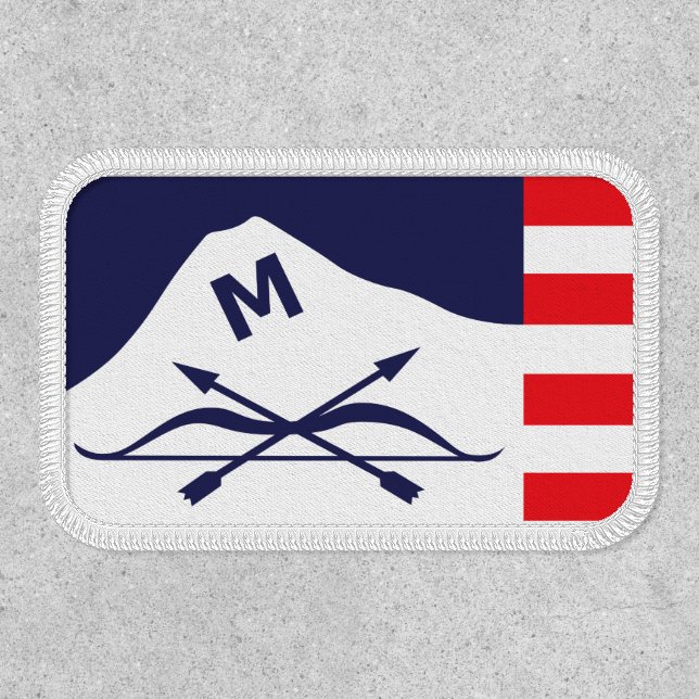 Flag of Butte, Montana Patch (Front)