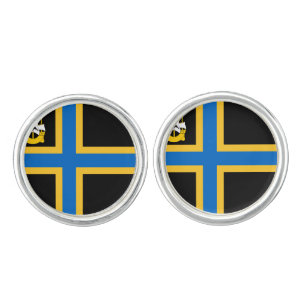 Flag of Caithness Cufflinks