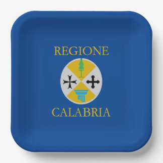 Flag of Calabria (Italy) Paper Plates