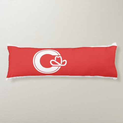 Flag of Calgary Alberta Body Pillow