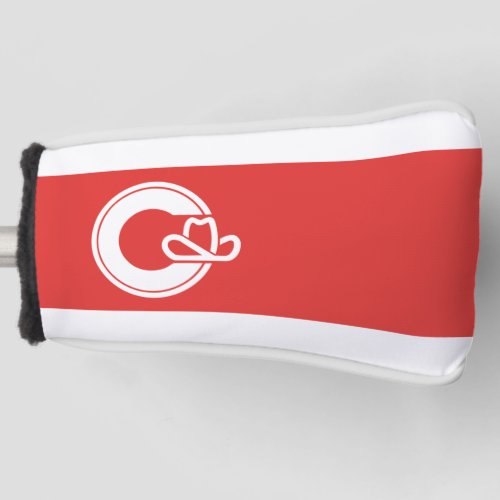 Flag of Calgary Alberta Golf Head Cover