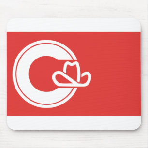 Flag of Calgary, Alberta Mouse Pad