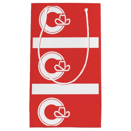 Flag of Calgary Alberta Small Gift Bag