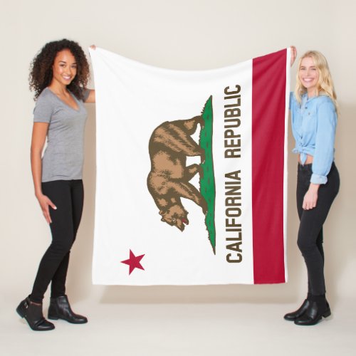 Flag Of California California flag blanket