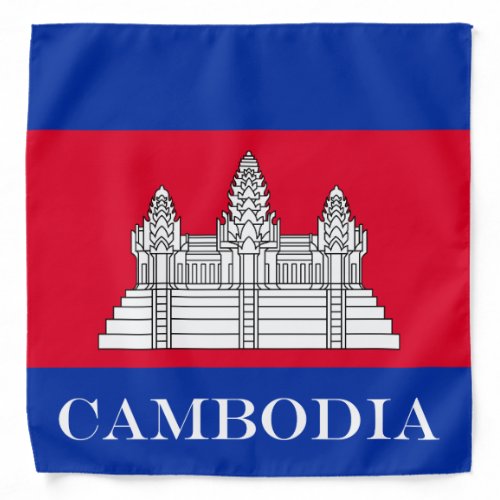 Flag of Cambodia Bandana