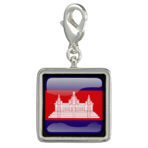 Flag of Cambodia Charm