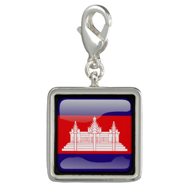 Flag of Cambodia Charm (Front)