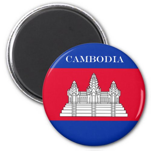 Flag of Cambodia Magnet