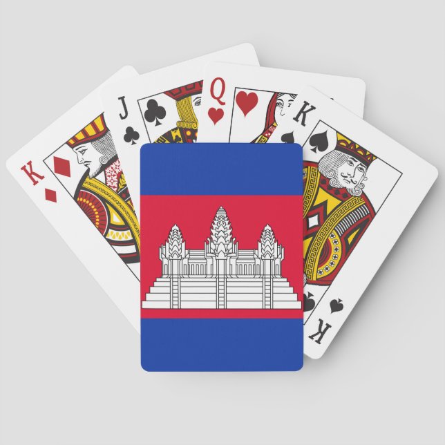 Flag of Cambodia Poker Cards (Back)