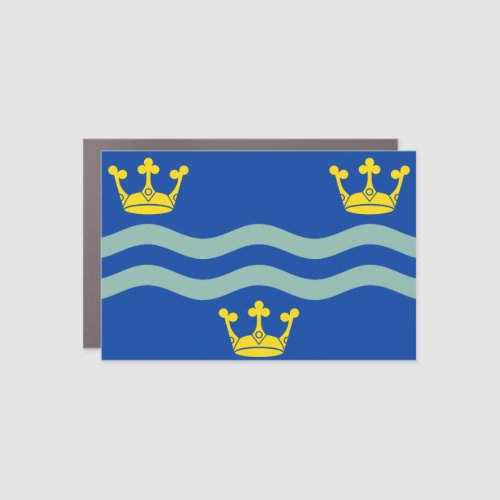 Flag of Cambridgeshire Car Magnet