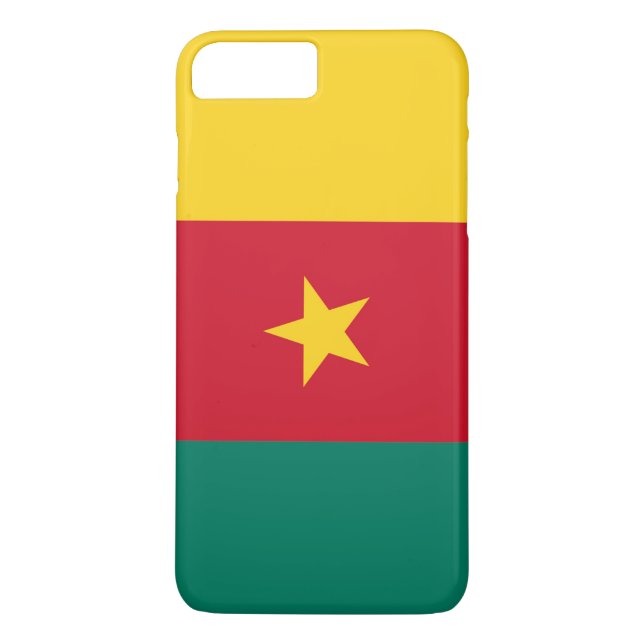 Flag of Cameroon Case-Mate iPhone Case (Back)