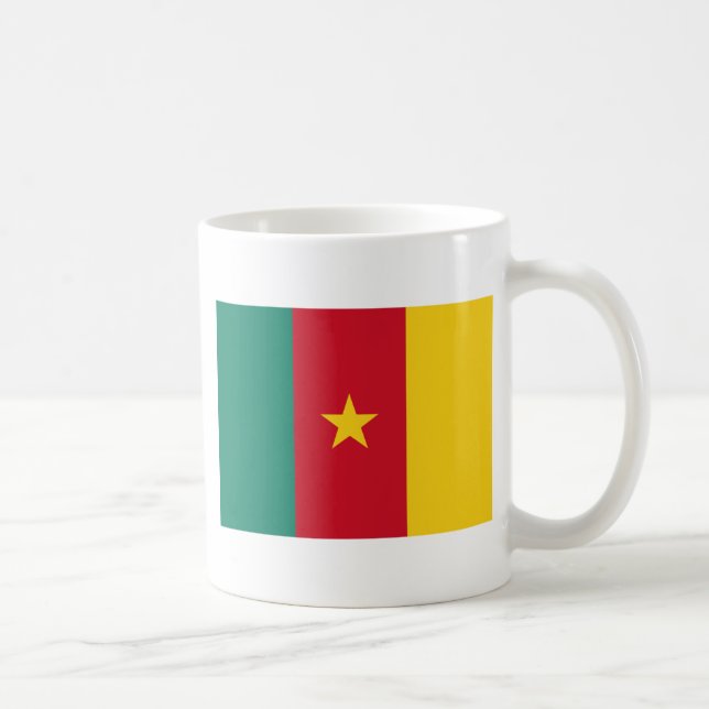 Flag of Cameroon Coffee Mug (Right)
