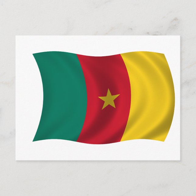 Flag of Cameroon Postcard (Front)