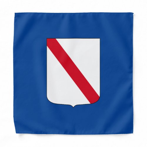 Flag of Campania Italy Bandana