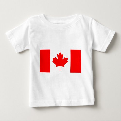 Flag of Canada Baby T_Shirt