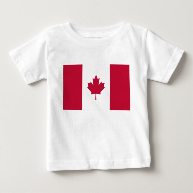 Flag of Canada Baby T-Shirt (Front)