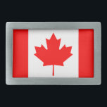 Flag of Canada Belt Buckle<br><div class="desc">Flag of Canada Belt Buckle</div>